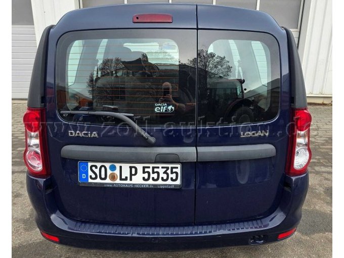 PKW Dacia Logan SD, Hinteransicht
