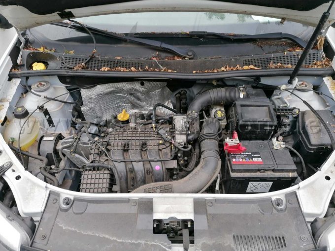 Motorraum Nahansicht