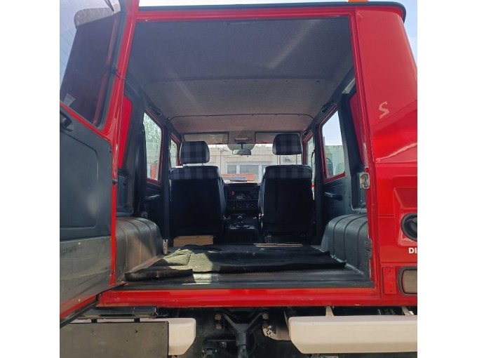 Heckansicht Fahrzeuginneres