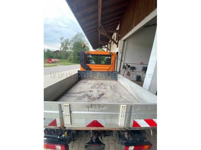 Ansicht Pritsche von hinten