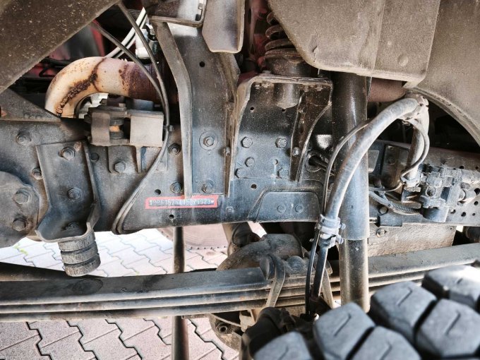 Achse Beifahrerseite