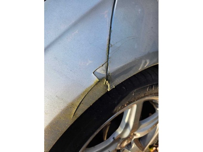 Radlauf Beschädigung