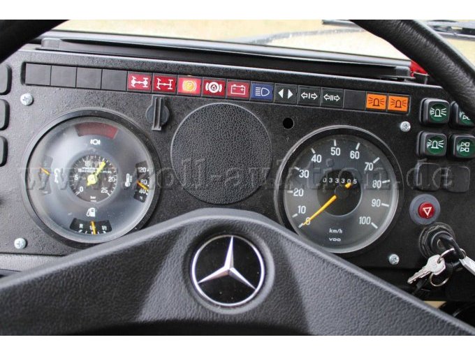 Cockpit mit Kilometerstand