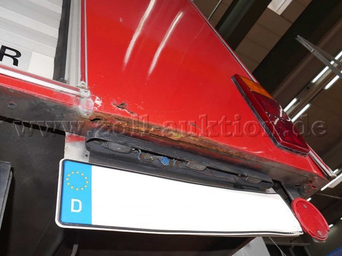 Heckansicht detailliert