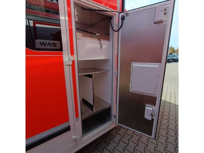 Staufach 2 Fahrerseite für z.B. Ulmer Koffer und Beatmungsrucksack