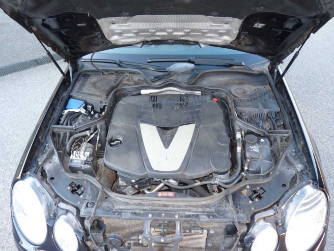 Motorraum Nahaufnahme