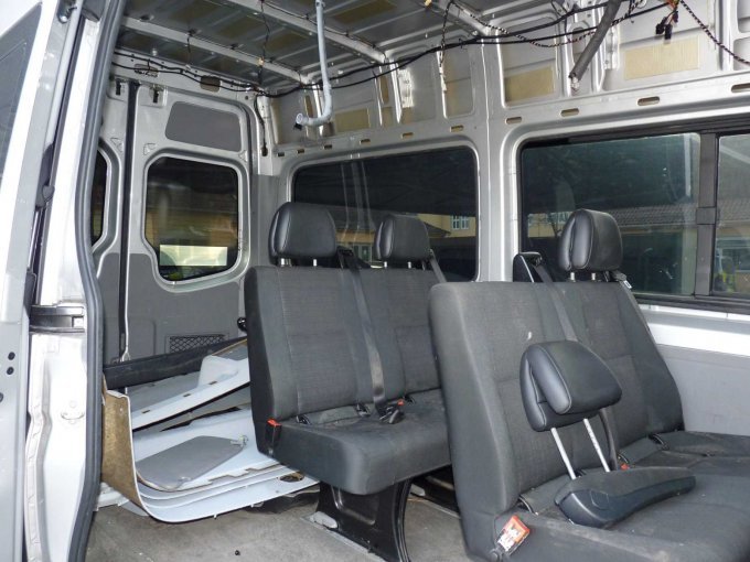 Blick in Fond hinten