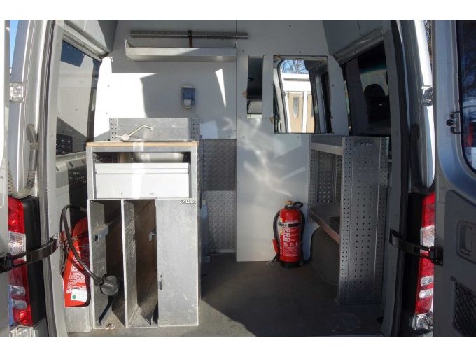 Ausbauten im Heckbereich