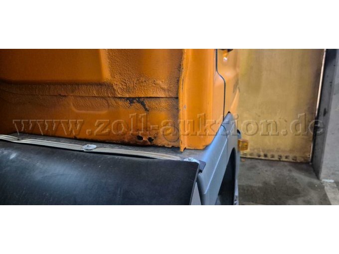 Roststelle am Fahrerhaus