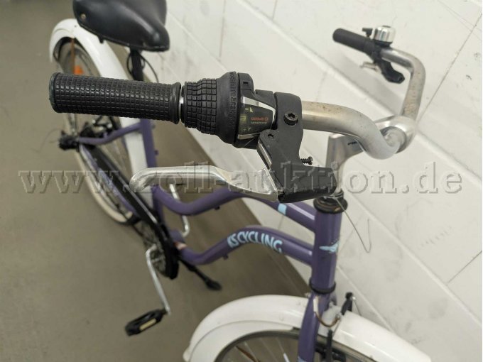 Damen- Jugendrad lila 26 Zoll Lenker