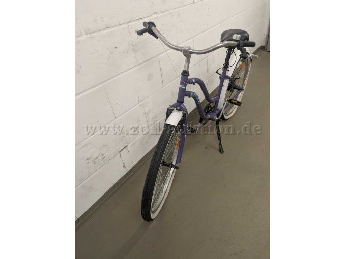Damen- Jugendrad lila 26 Zoll vorne