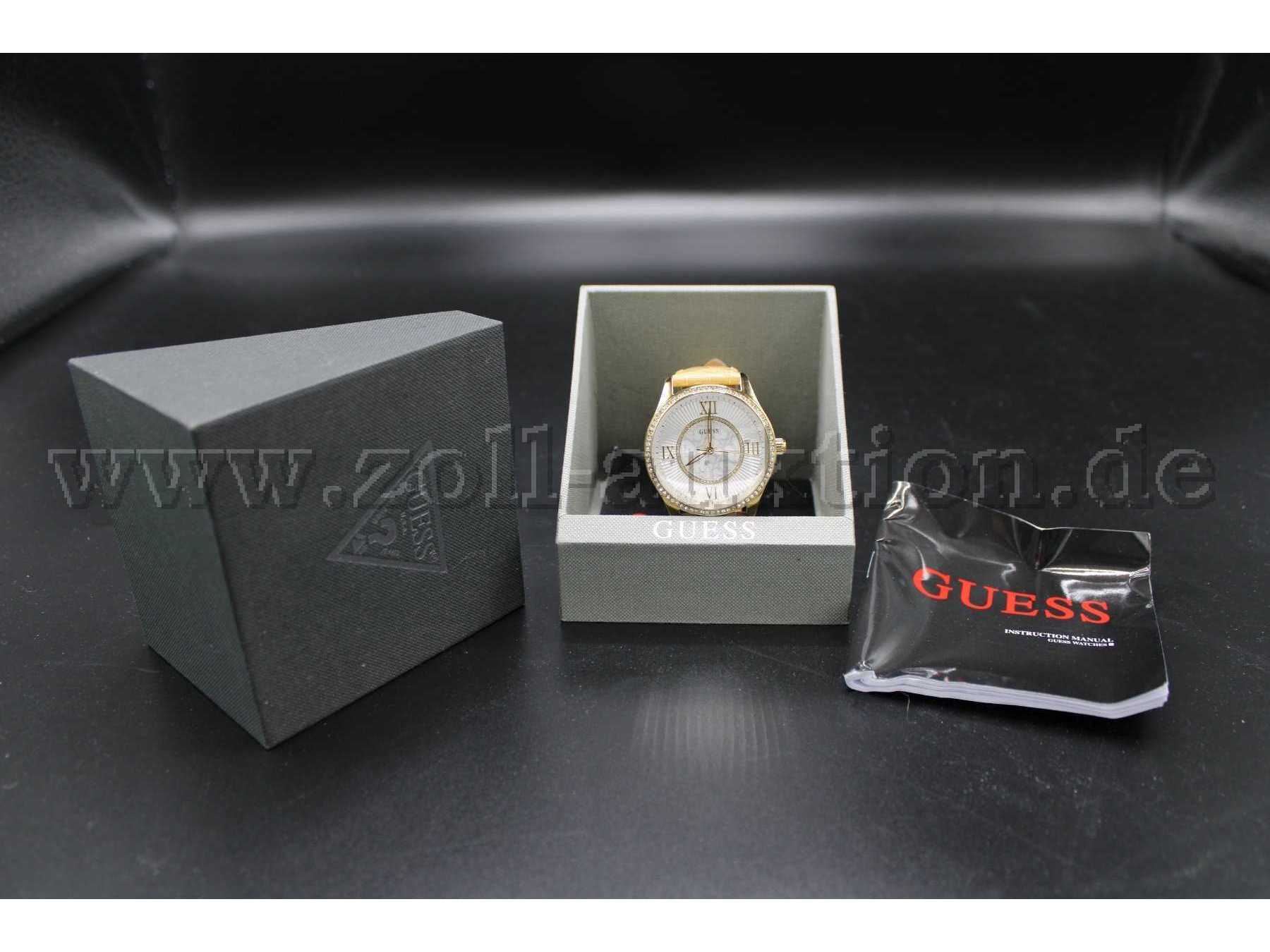 Damenarmbanduhr "Broadway" der Marke Guess inklusive Aufbewahrungsbox
