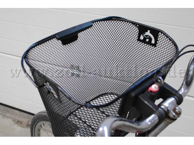 Abschließbarer Fahrradkorb