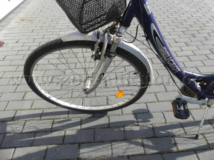 Ansicht Vorderrad von links