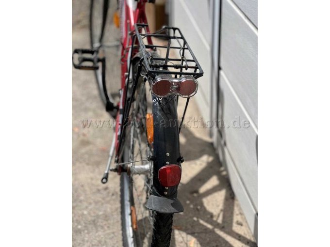 Ansicht Hinterrad/Gepäckträger