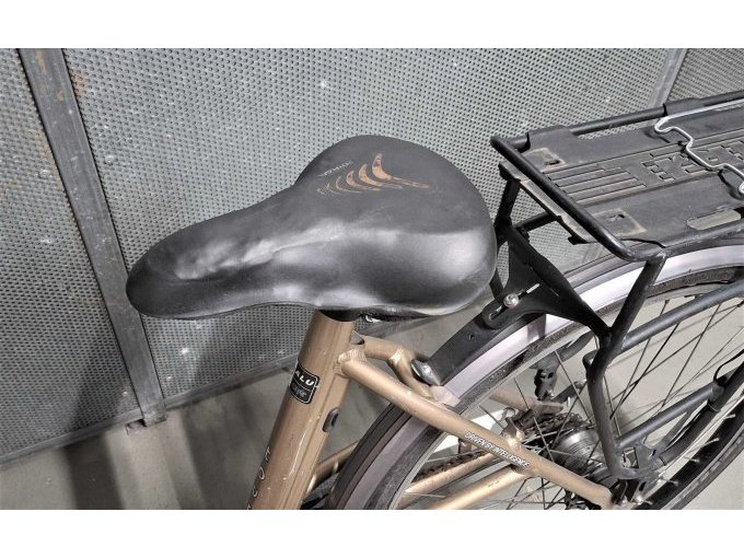 1 damesfiets, AVE, Tour, goud/wit, 7-versnellingen met achterderailleur, 26", RH45 – foto 7 – kavel bij Zoll-Auktion, Frankfurt am Main