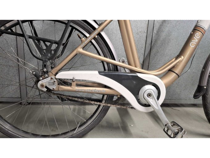1 damesfiets, AVE, Tour, goud/wit, 7-versnellingen met achterderailleur, 26", RH45 – foto 6 – kavel bij Zoll-Auktion, Frankfurt am Main