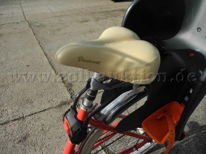 Ansicht Sattel von links