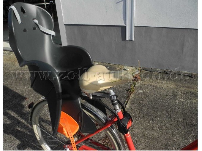 Ansicht 2 Sattel und Kindersitz