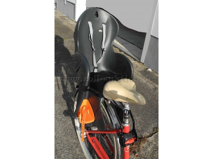 Ansicht 1 Sattel und Kindersitz