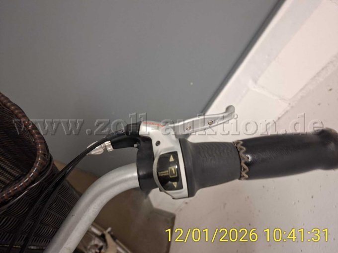 Damenrad Diamant Ansicht Gangschalung Lenker