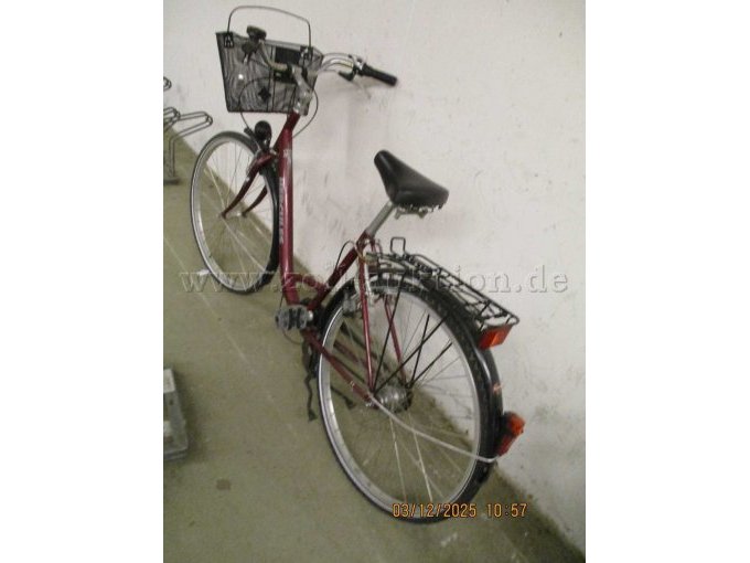 Fahrrad hinten