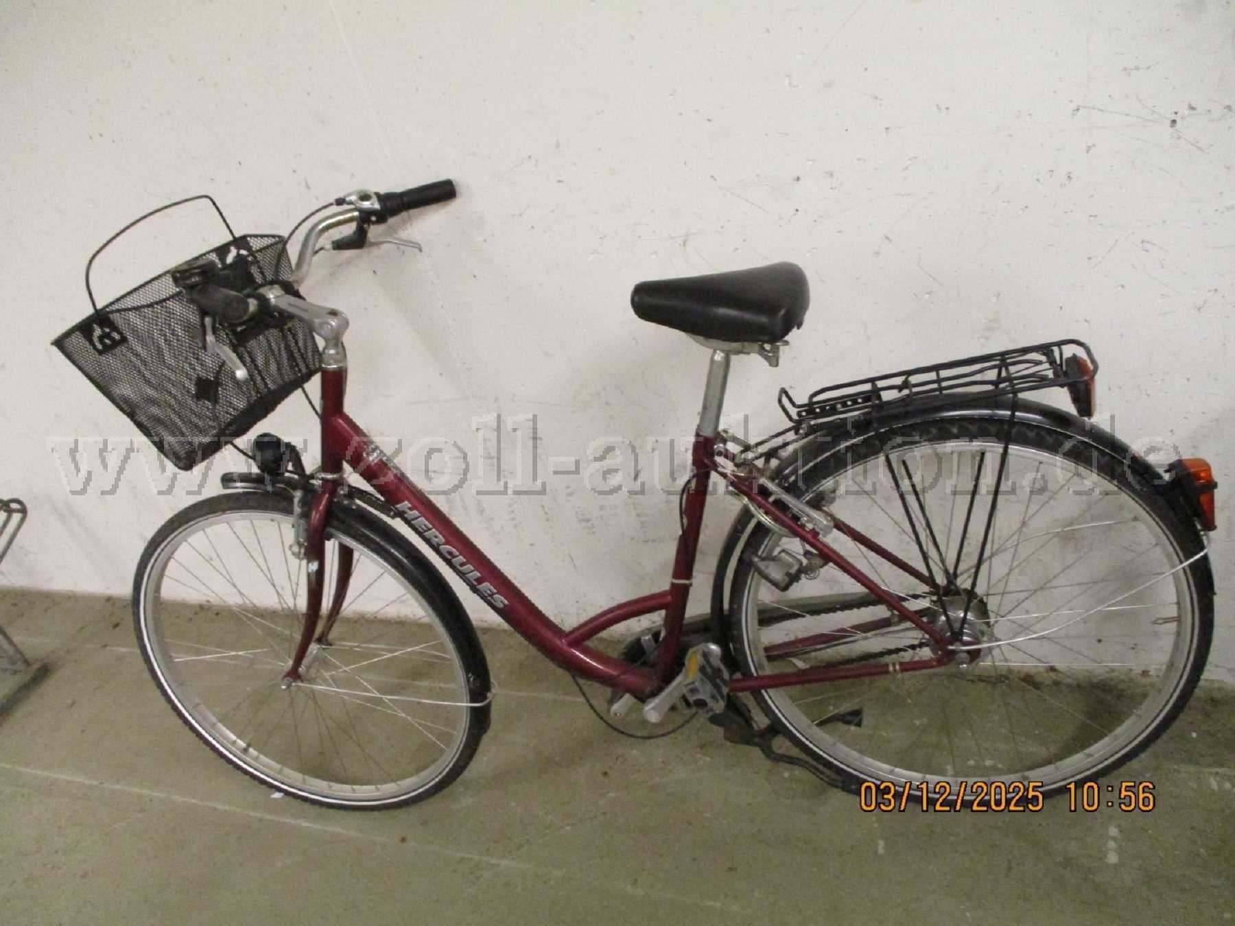 Fahrrad seitlich