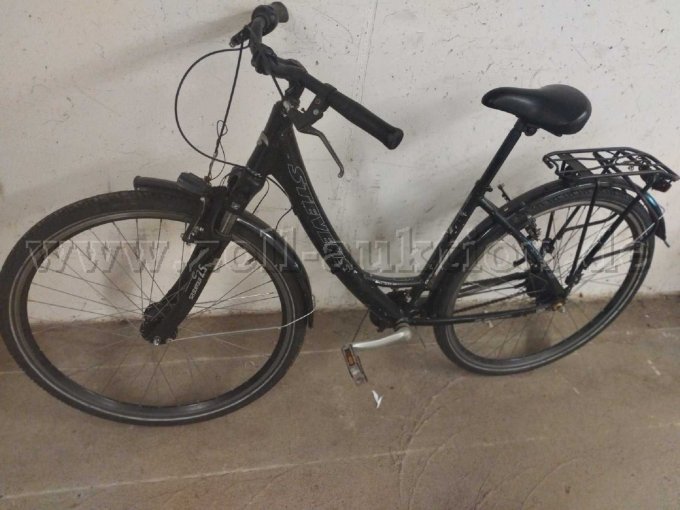 Fahrrad seitlich