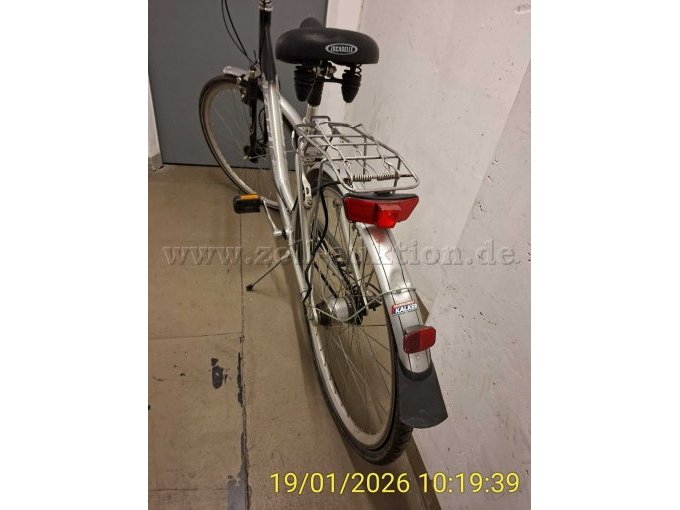 Damenrad Ikarus Ansicht Hinten mit Licht