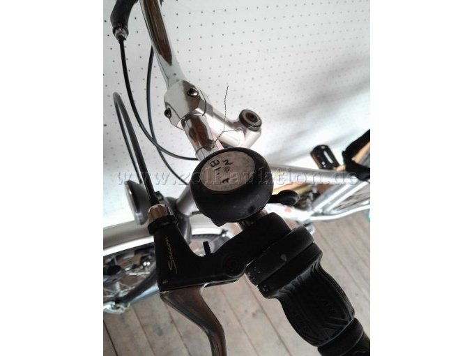 Lenker mit Bremmsgriffen und Klingel