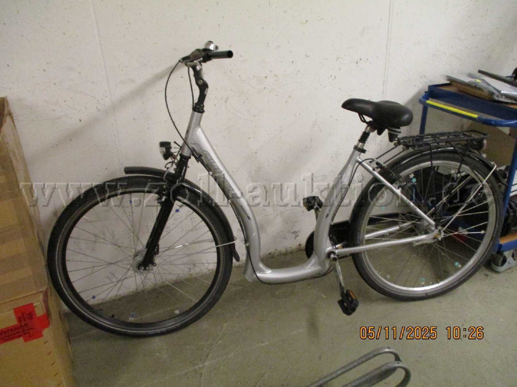 Fahrrad seitlich