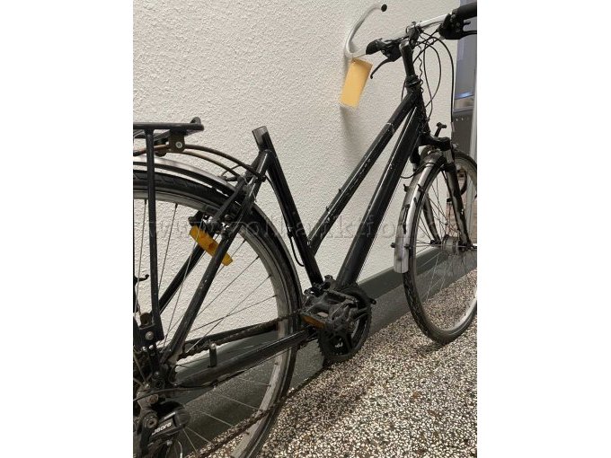 Fahrrad hinten
