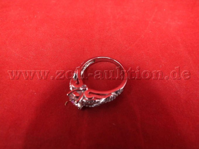 1 Damenring, Modell MYBELLA 1 CT Moissanite, 925 Sterling Silber – foto 7 – kavel bij Zoll-Auktion, Paderborn