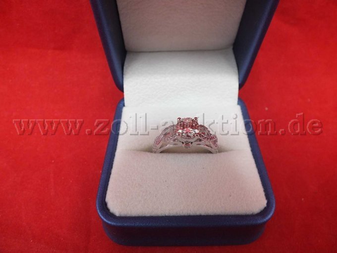 1 Damenring, Modell MYBELLA 1 CT Moissanite, 925 Sterling Silber – foto 2 – kavel bij Zoll-Auktion, Paderborn