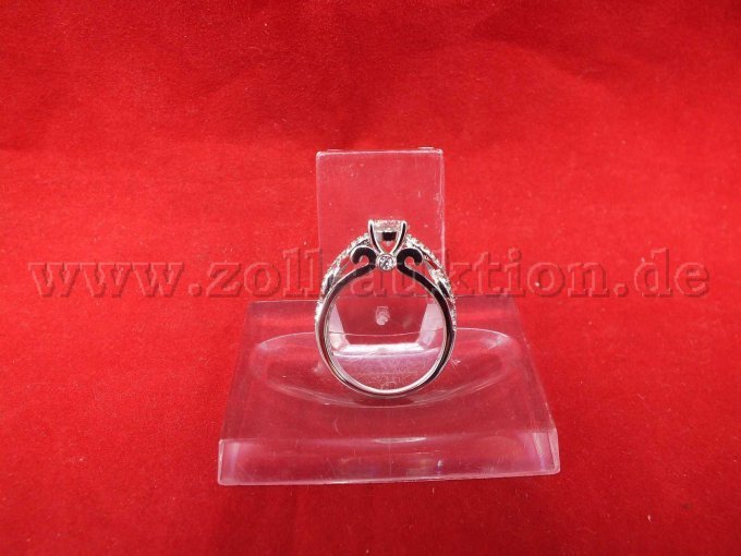 1 Damenring, Modell MYBELLA 1 CT Moissanite, 925 Sterling Silber – foto 3 – kavel bij Zoll-Auktion, Paderborn