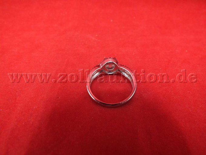 1 Damenring, Modell MYBELLA 1 CT Moissanite, 925 Sterling Silber – foto 7 – kavel bij Zoll-Auktion, Paderborn