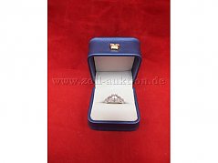 Damenring, Modell MYBELLA 1 CT Moissanite, 925 Sterling Silber in der Originalen Box