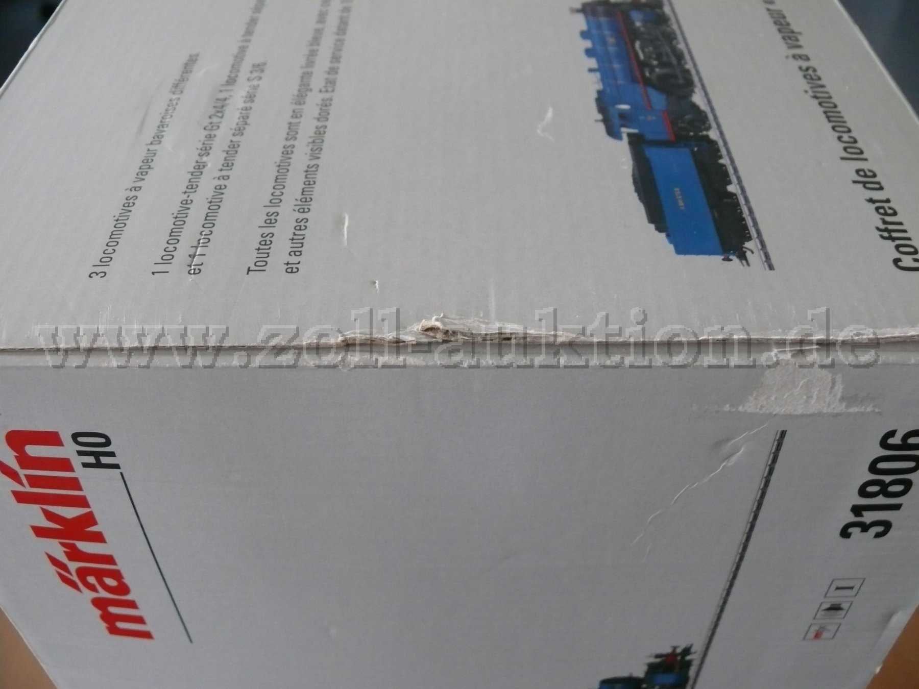 Beschädigungen an der Verpackung