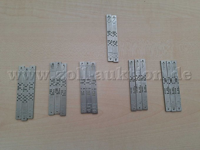 Satz Lochstempel (2 und 3 fehlt einmal)