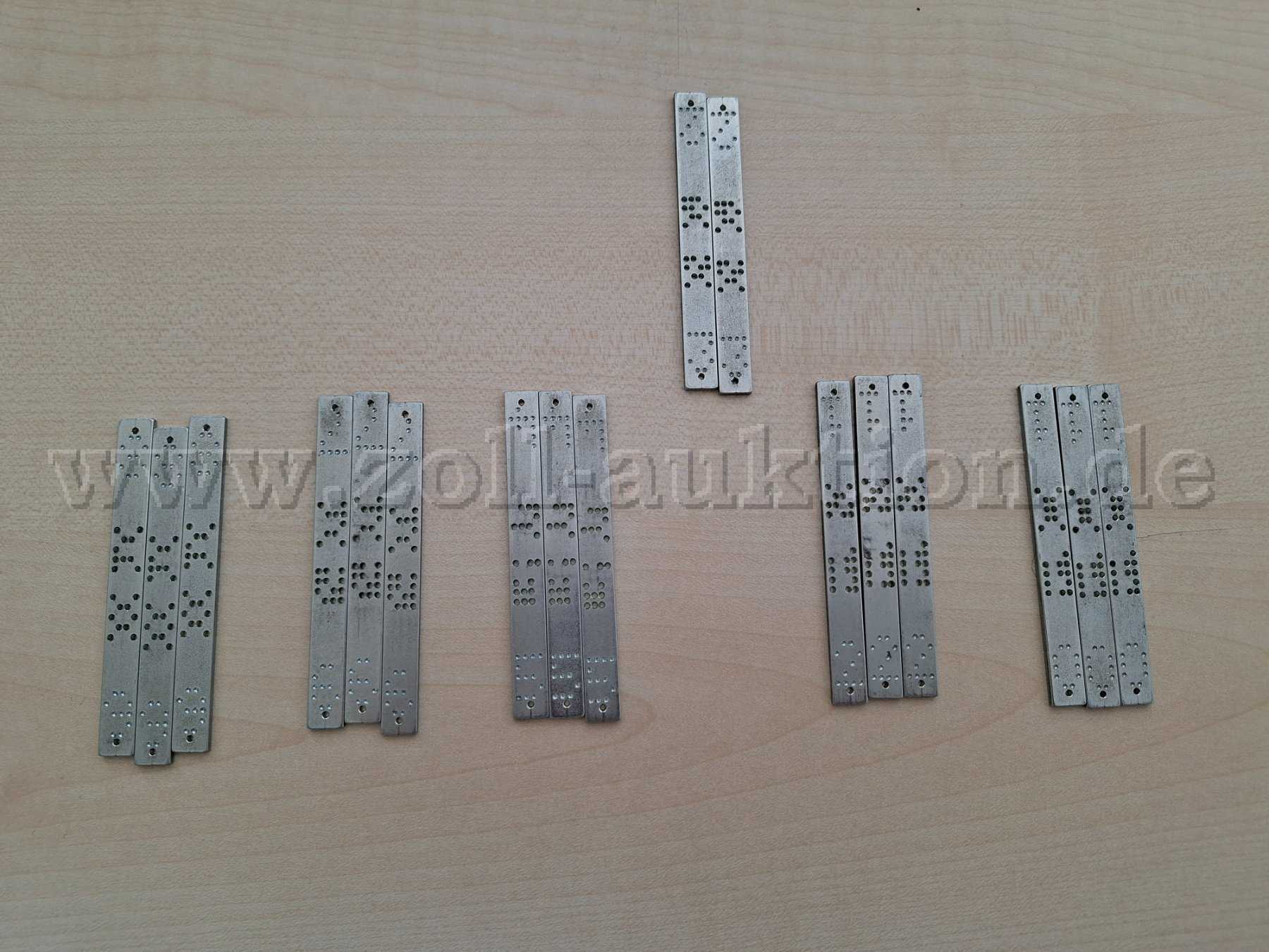 Satz Lochstempel (2 und 3 fehlt einmal)