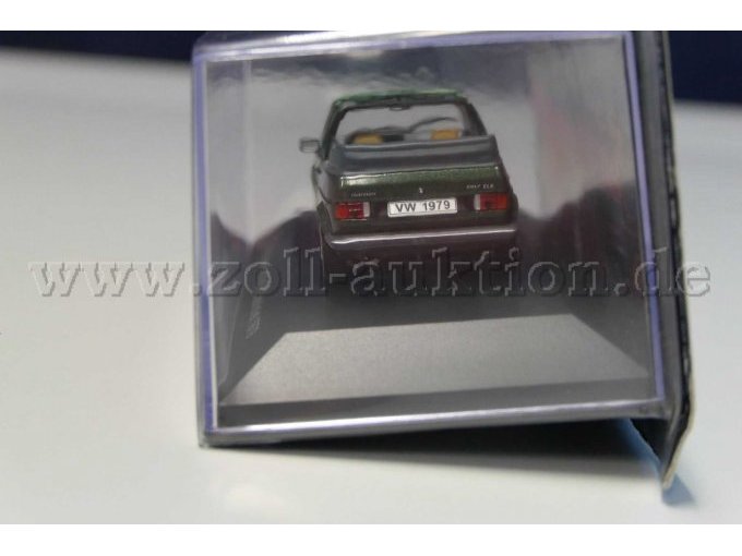 VW Golf I Cabrio 1979 Gesamtansicht von hinten