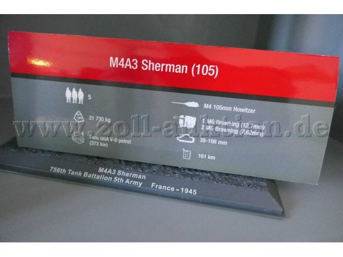 M4A3 Sherman Beschreibung