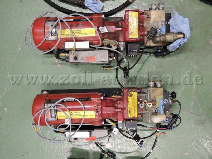 Schaummittelpumpen mit Anbauteile