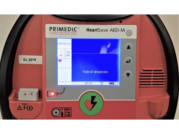 Defibrillator, Funktionstest