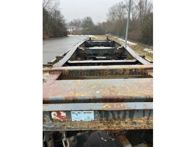 Ansicht Deichselanhänger hinten