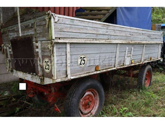 1 Deichselanhänger Kipper Hersteller unbekannt 3300 kg., Bj. 1970 – foto 2 – kavel bij Zoll-Auktion, Clausthal-Zellerfeld
