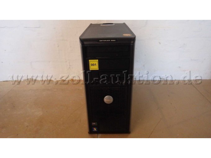 1 Dell OptiPlex 580 MT – kavel bij Zoll-Auktion, Braunschweig