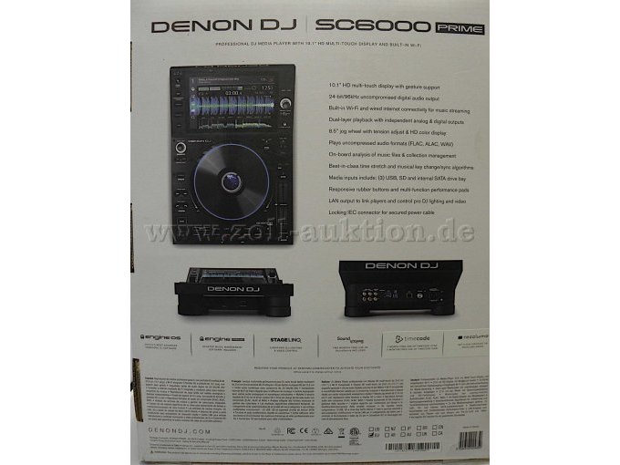 Denon DJ SC6000 Prime Karton Print