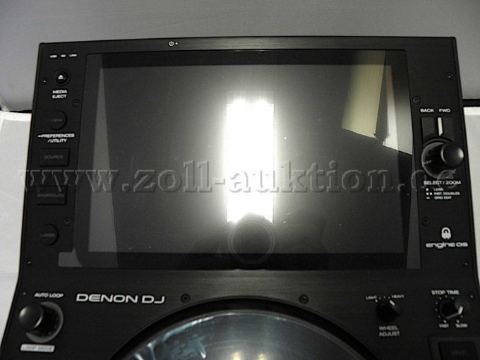 Denon DJ SC6000 Prime Ansicht von oben Display