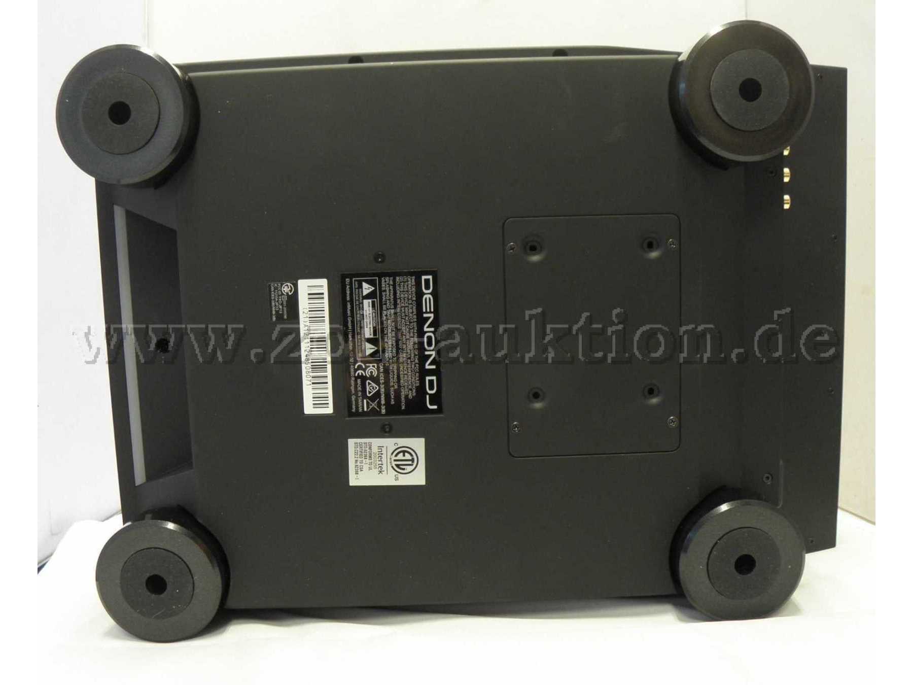 Denon DJ SC6000 Prime Ansicht von unten